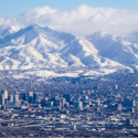 Salt Lake Valley in Winter